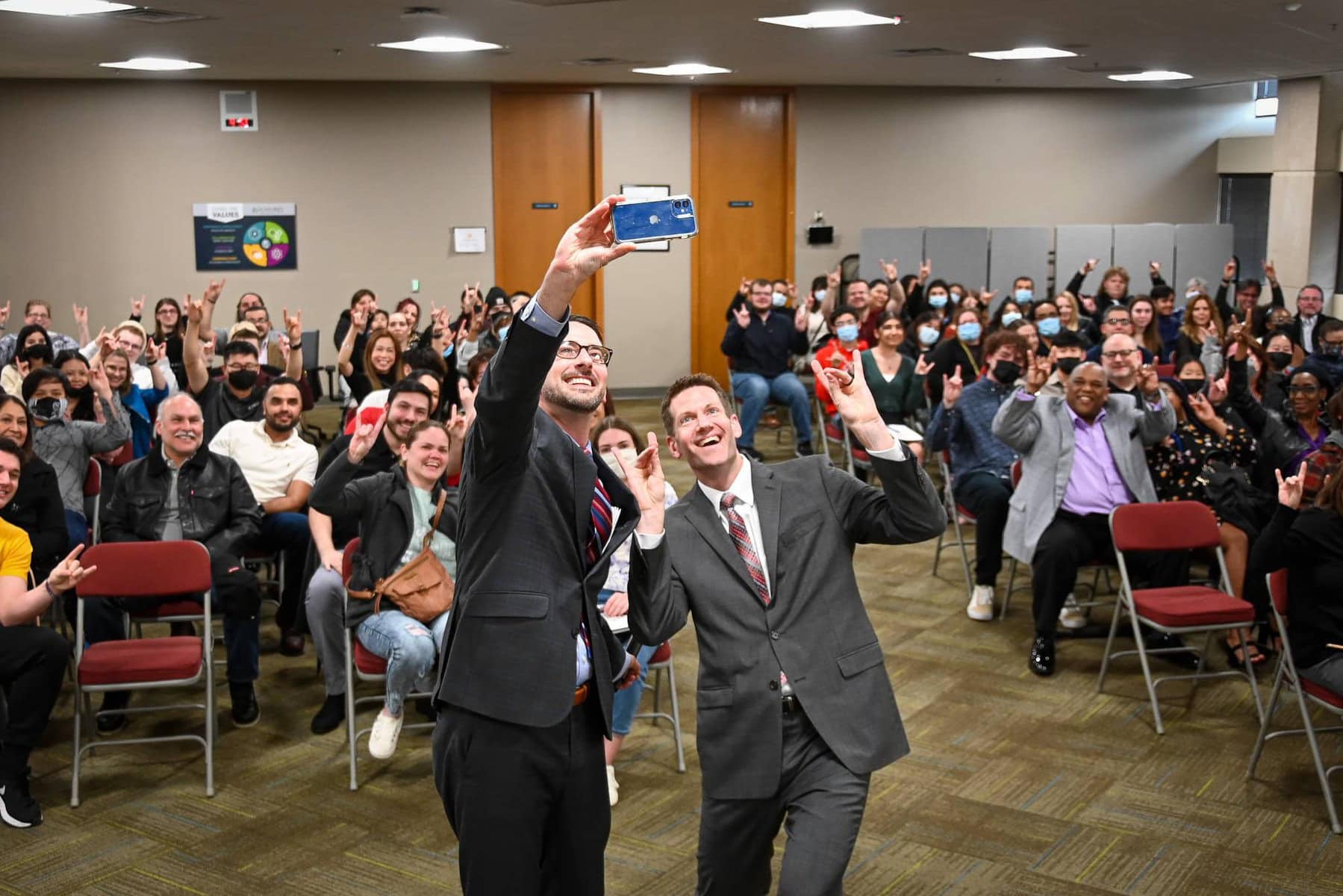 Rockford Promise NIU selfie