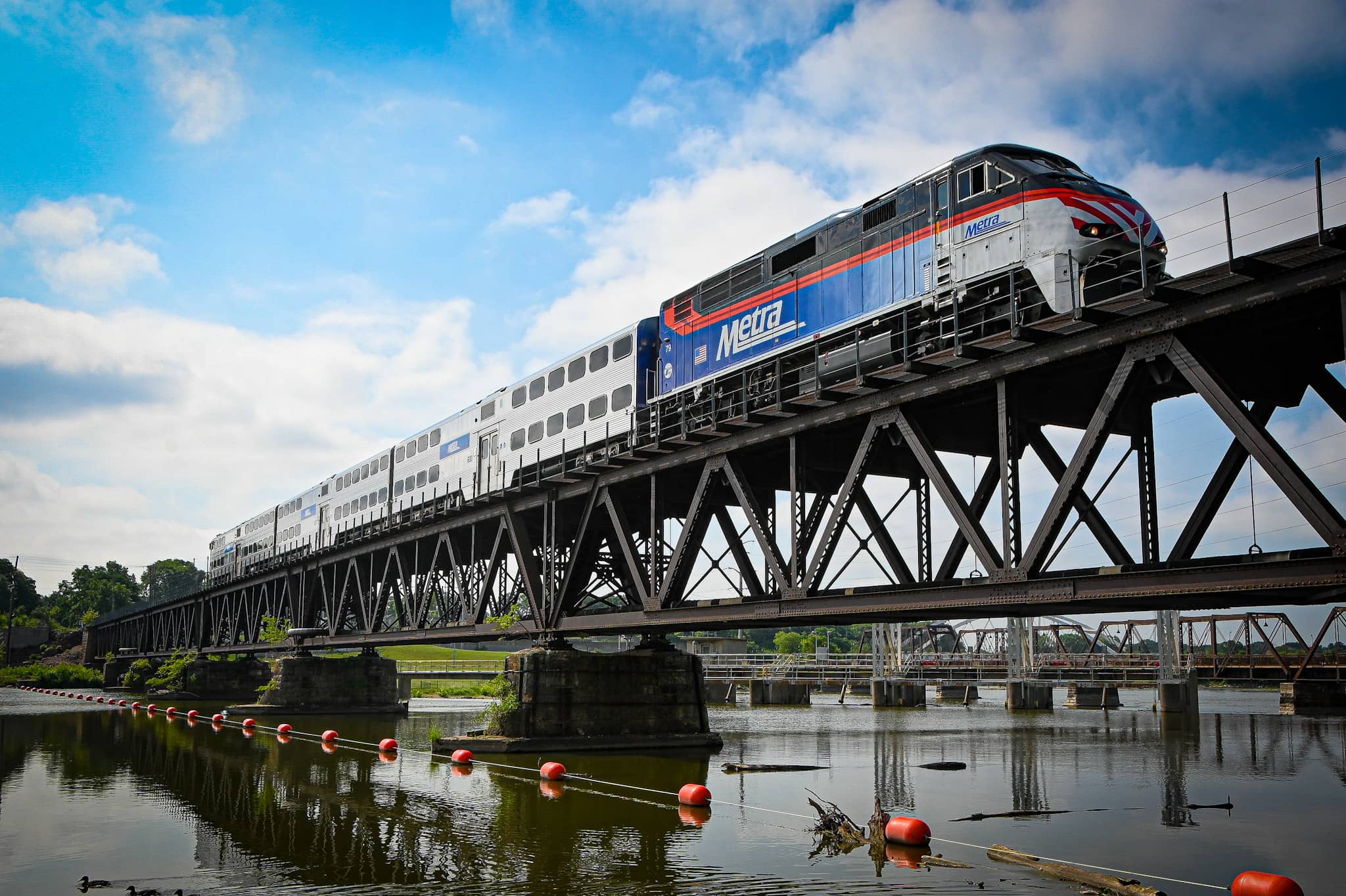 Metra passenger rail in Rockford
