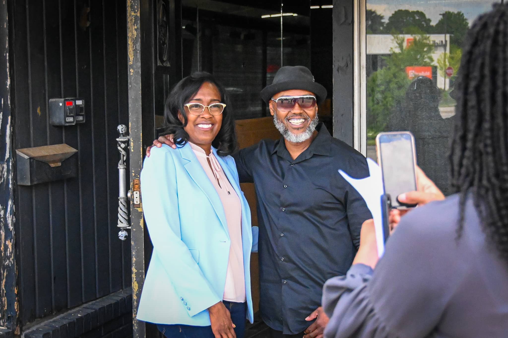 Sheila Hill and Duntai Mathews