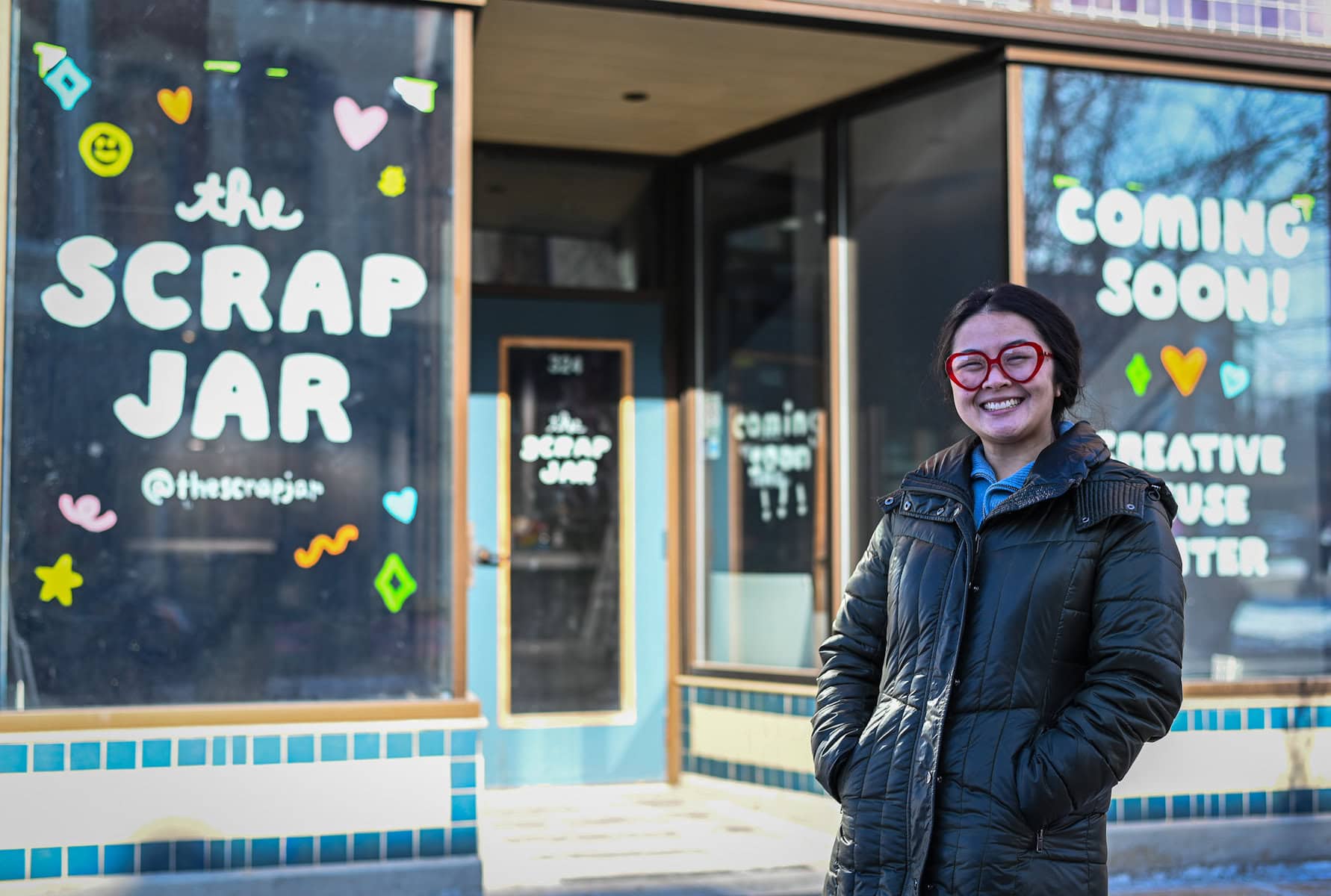 The Scrap Jar owner Angela Martinez